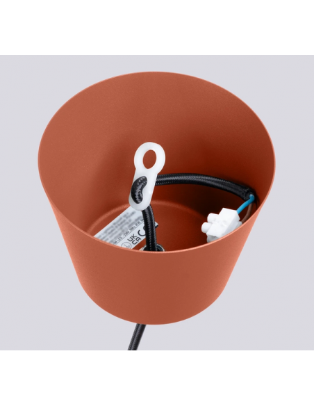 loftlampe moderne design spisebord farvet køkken stue