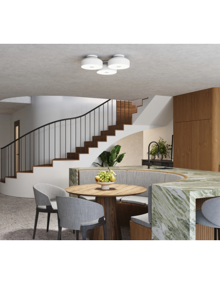 plafond loftlampe rund led belysning