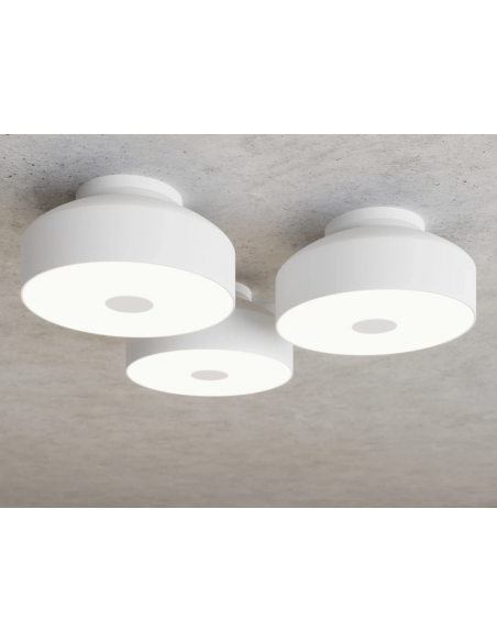 plafond loftlampe rund led belysning