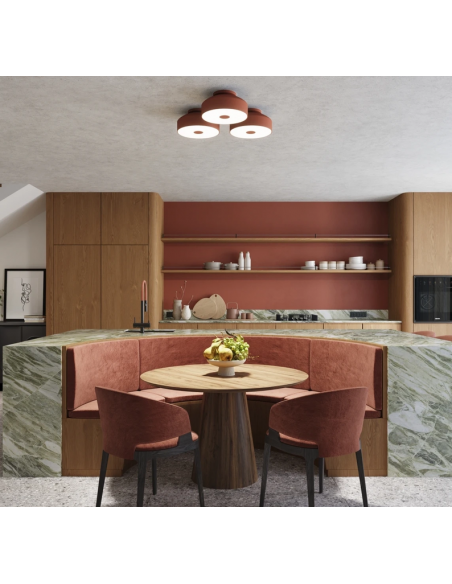 plafond loftlampe rund led belysning