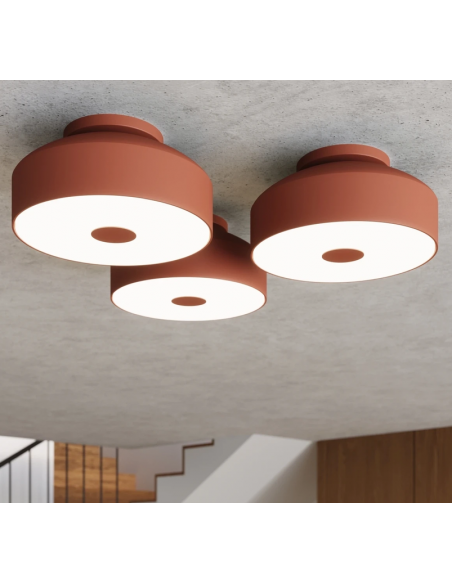 plafond loftlampe rund led belysning