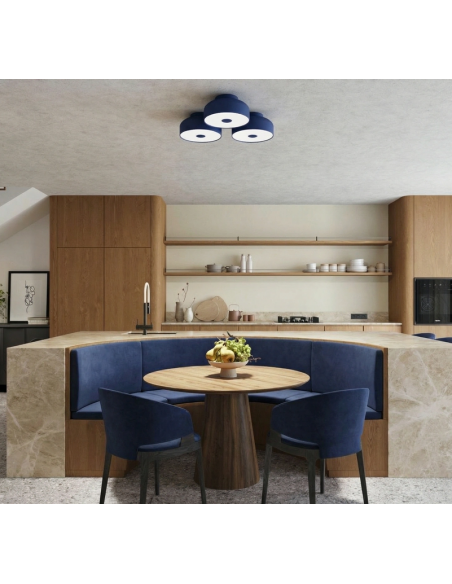 plafond loftlampe rund led belysning