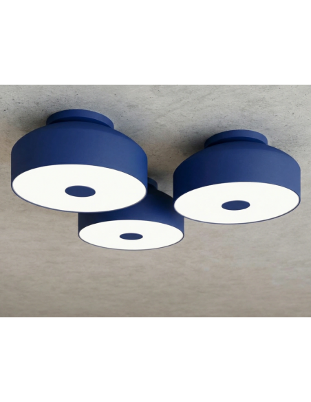 plafond loftlampe rund led belysning