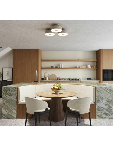 plafond loftlampe rund led belysning