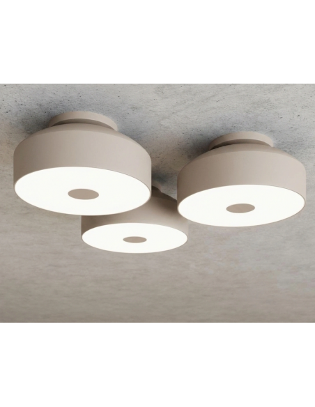 plafond loftlampe rund led belysning