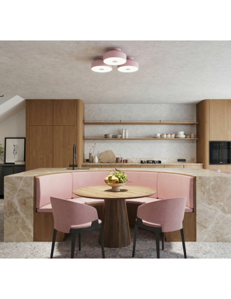 plafond loftlampe rund led belysning