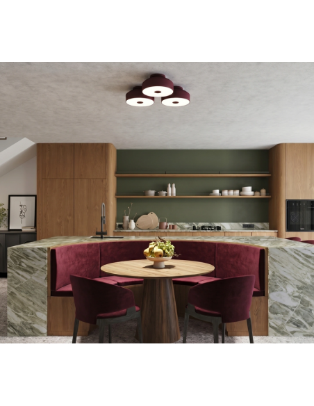 plafond loftlampe rund led belysning