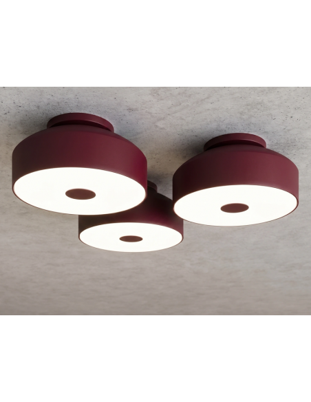 plafond loftlampe rund led belysning