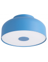 OMIQ Plafond i stål og PVC Ø30 cm 4 x E27 - Azurblå