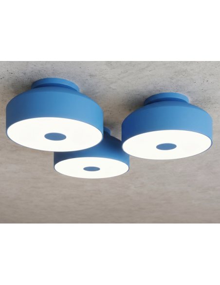 plafond loftlampe rund led belysning