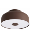 OMIQ Plafond i stål og PVC Ø30 cm 4 x E27 - Brun