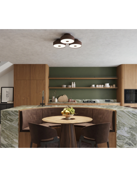 plafond loftlampe rund led belysning