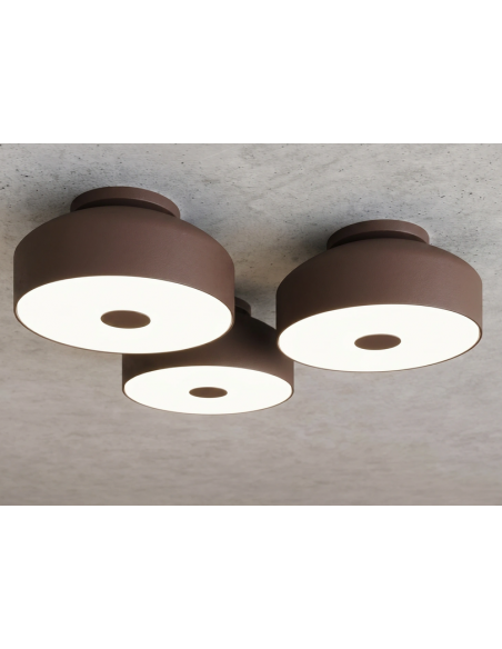plafond loftlampe rund led belysning