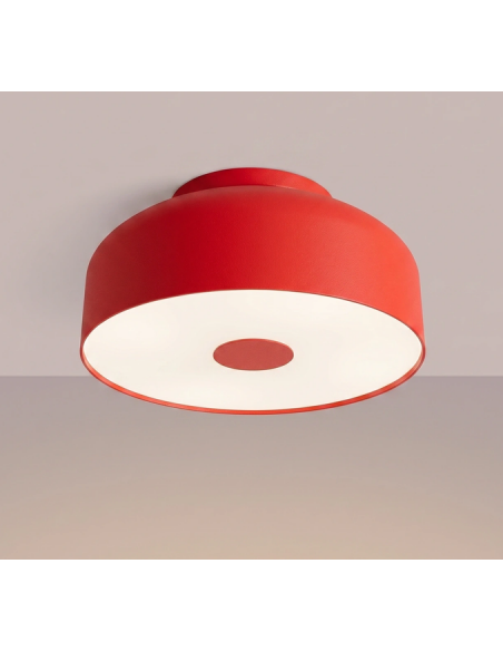 plafond loftlampe rund led belysning