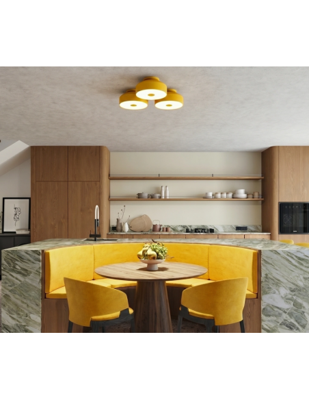 plafond loftlampe rund led belysning