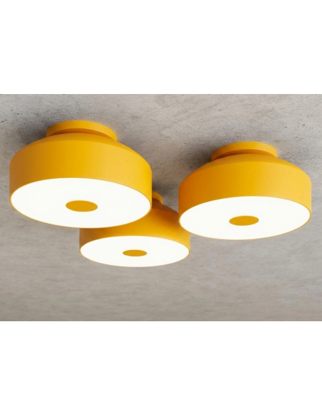 plafond loftlampe rund led belysning