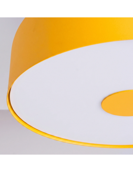 plafond loftlampe rund led belysning