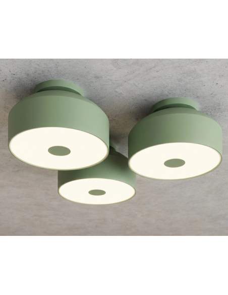 plafond loftlampe rund led belysning