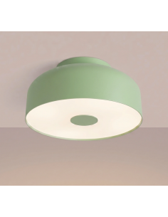 plafond loftlampe rund led belysning 2