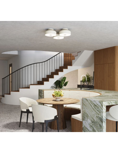 plafond loftlampe rund led belysning