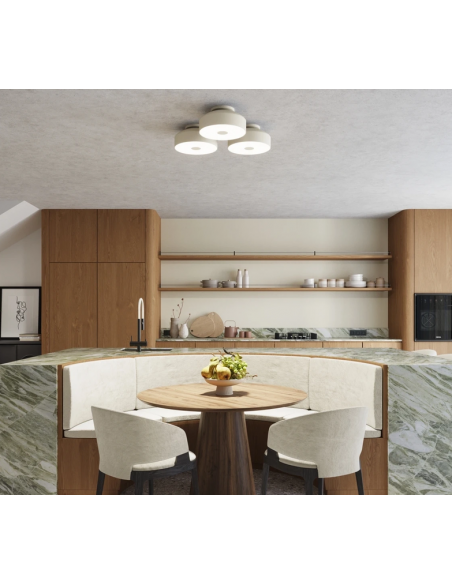 plafond loftlampe rund led belysning