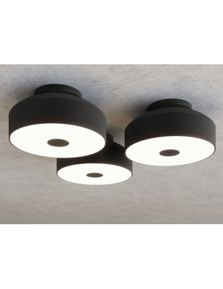 plafond loftlampe rund led belysning
