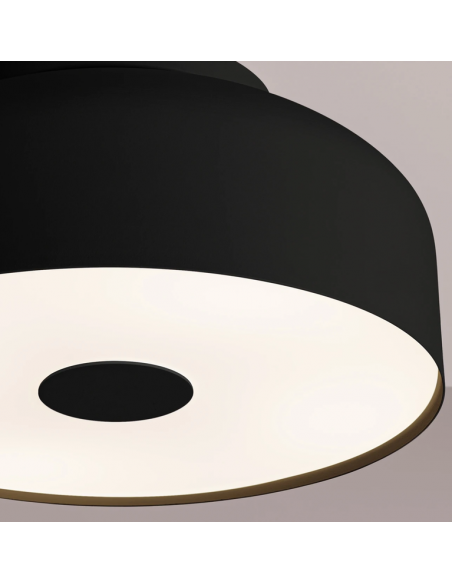 plafond loftlampe rund led belysning