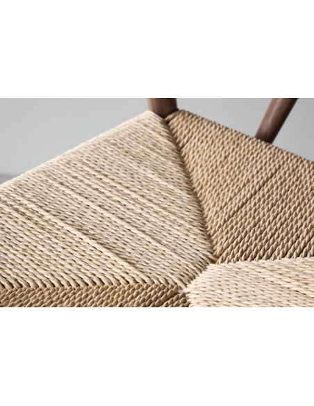 spisebordsstol armlæn træ sort moderne nordisk skandinavisk dansk design billige