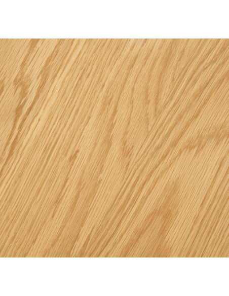 Ovalt spisebord med udtræk tillægsplader eg træ egetræ design 8 personer