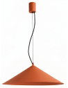 FINT Loftlampe i stål Ø50 cm 7,5W LED - Murstensrød