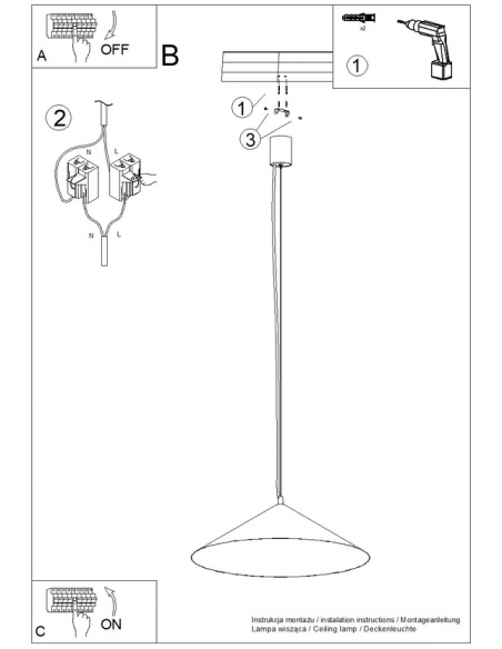 billig loftlampe moderne nordisk design led køkken spisebord