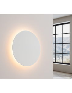 væglampe rund moderne design led 2
