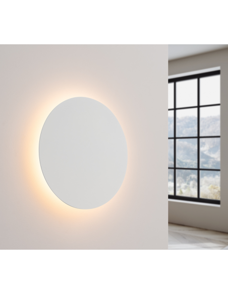 væglampe rund moderne design led
