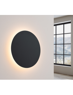 væglampe rund moderne design led 2