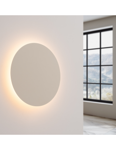 væglampe rund moderne design led 2