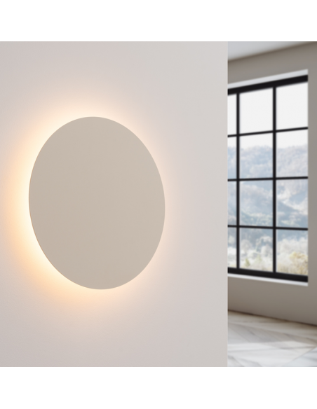 væglampe rund moderne design led