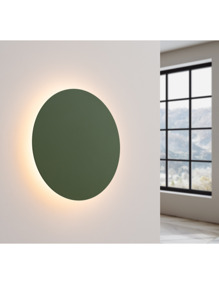 væglampe rund moderne design led