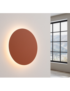 væglampe rund moderne design led 2