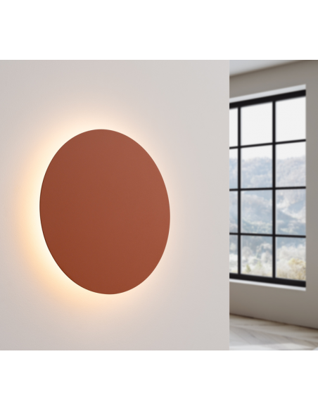 væglampe rund moderne design led