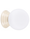 ZORI Badeværelseslampe loft/væg i keramik og glas Ø12 cm 1 x G9 - Beige