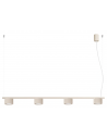 AURA Langbordspendel i aluminium B122 cm 4 x GX53 LED - Beige