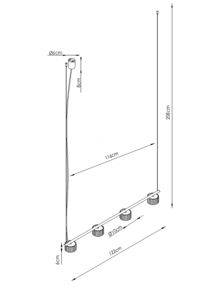langbordspendel led spisebord stuebord moderne kontor