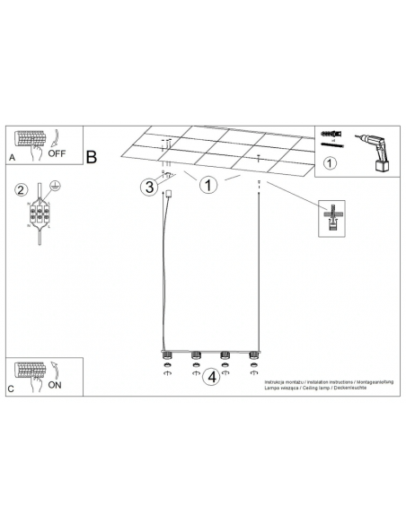 langbordspendel led spisebord stuebord moderne kontor