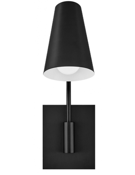 væglampe moderne design sort soveværelse sengelampe