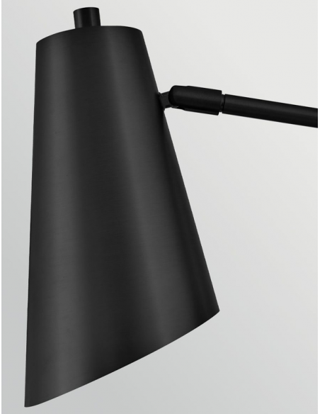 væglampe moderne design sort soveværelse sengelampe