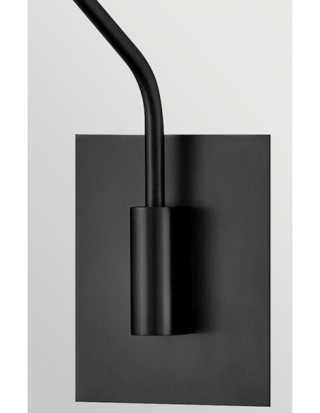 væglampe moderne design sort soveværelse sengelampe