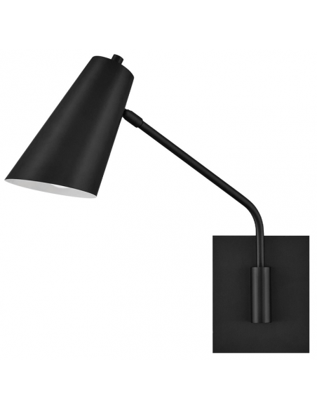 væglampe moderne design sort soveværelse sengelampe