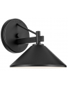 RIPLEY Udendørs væglampe i aluminium H19,1 cm 8W LED - Sort