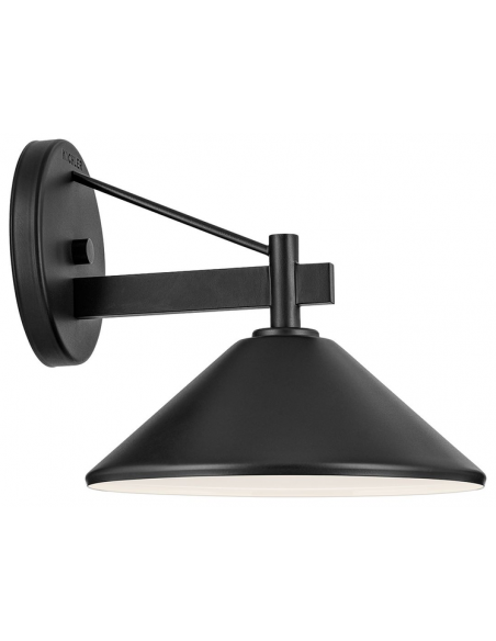 væglampe udendørslamper gammel stil klassisk udendørs lamper led sort