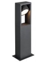 ESKINA FRAME 45 Udendørs bedlampe i aluminium H45 cm 15W LED - Antracit
